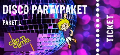 Disco -Paket L (12 - 17 Jahre) Fr. - Sa.